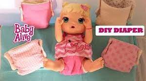 Diy How To Make Baby Alive Diapers Free Pdf Pattern Subscribe To Be Added To More Free Patterns Baby Alive Doll Clothes Diy Baby Stuff Diy Doll Diapers