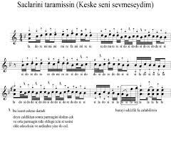 Saclarini Taramissin Keske Seni Sevmeseydim Notalari Sarkinotalari Net