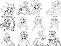 Mario Bros Da Colorare Disegni Gratis