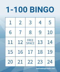 This bingo card has 24 images and a free space. 1 100 Bingo