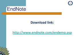 You may download endnote and start a trial at the endnote website. Ppt Endnote Powerpoint Presentation Free Download Id 5474759
