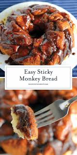 Cooked for about 20 minutes. Easy Monkey Bread Recipe Delicious Monkey Bread With Biscuits