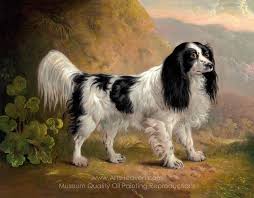 Home of american and canadian champion english springer spaniels and labrador. Gilpin Sawrey A Black And White English Springer Spaniel In A Landscape Painting Reproductions Save 50 75 Free Shipping Artsheaven Com