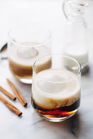 Cinnamon White Russian Pinch Of Yum Recipe Festive Cocktail Recipes Cinnamon Simple Syrup Holiday Party Drinks