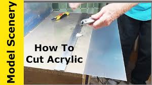 Cut the plastic using the table saw. How To Cut Acrylic Sheet At Home Without Cracking Youtube