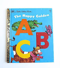 I am looking ot make a coloring book for kids for our outreach program. Vintage Little Golden Book Abc S Alphabet Back To Etsy Little Golden Books Nostalgic Books Old Children S Books