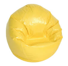 yellow bean bag chair yellow bean bags bean bag wet look