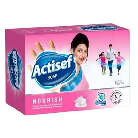Actisef Nourish Soap 	75gm