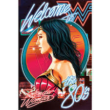 The poster measures 27 x 40 and its a guaranteed original poster. Wonder Woman 1984 Poster Welcome To The 80 S Posters Buy Now In The Shop Close Up Gmbh