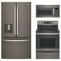 Look for a kitchen appliance package with a microwave that installs over your stovetop and includes a light and an exhaust fan. Ge Appliances Kitchen Appliance Packages You Ll Love In 2021 Wayfair
