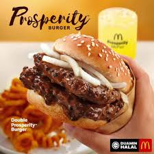 While this isn't available in singapore, here's a. Mcdonald S Can T Get Enough Of The Prosperity Burger Facebook