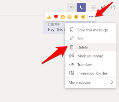 If you edit the message, mio will change the content your contact sees on cisco webex teams. Wie Losche Ich Chat Oder Gesprache In Microsoft Teams