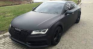 2012 Audi A7 Quattro Prestige Matte Black Wrap S Line Salvage Audi A7 Black Audi Used Audi