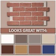 Cool tones can work too, especially when used as accent colors in tan brick exterior color schemes. Exterior Paint Colors That Coordinate With Orange Brick