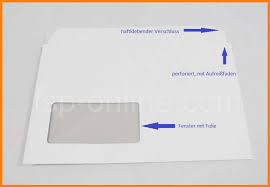 Brief Mit Fenster Beschriften Vorlage Dighalle