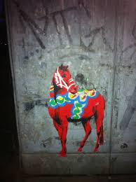 Dala Horse Got Swagga On The Corner Streetart Urbanart Shai Dahan Street Art Urban Art Art