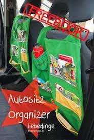 Liebedinge Freebook Autositz Organizer Nahprojekte Fur Anfanger Nahen Anfanger