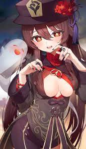 hu tao and boo tao (genshin impact) drawn by itohana | Danbooru
