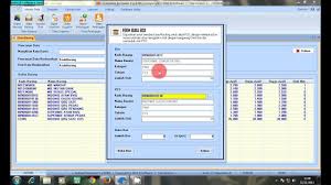 Menu Edit Cari Hapus Buka Box Data Stok Barang Program Penjualan Youtube