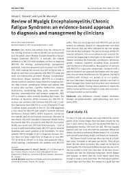 Check spelling or type a new query. Pdf Chronic Fatigue Syndrome Myalgic Encephalomyelitis A Primer For Clinical Practitioners