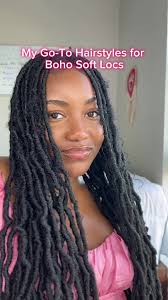 3 of my go-to hairstyles when my locs are new & old, try them this  summer!💕#creatorsearchinsights #hairstyles #bohosoftlocs #locs  #easyhairstyles