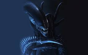 The alien (also known as a xenomorph xx121 or internecivus raptus) is a fictional endoparasitoid extraterrestrial species that is the antagonist of the alien film series.the species made its debut in the film alien (1979) and reappeared in the sequels aliens (1986), alien 3 (1992), and alien resurrection (1997). The Beauty Of H R Giger S Grotesque Xenomorph Monsters In Alien