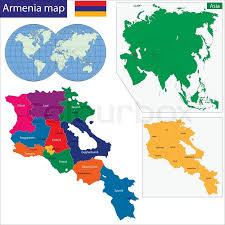 Die nebenstehende karte kannst du gern kostenlos auf deiner eigenen webseite oder reisebericht verwenden. Armenien Karte Stock Vektor Colourbox