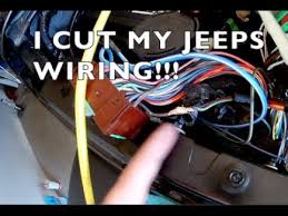 Jeep hardtop wiring from i.pinimg.com. How To Wire Jeep Wrangler Hardtop Harness Youtube