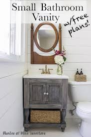 Small Master Bathroom Vanity Free Plans Diy Bathroom Makeover Diy Bathroom Vanity Bathroom Vanity Decor