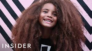 We assume boys should have short hair and wear blue instead of pink. 7 Year Old Boy S Hair Is Changing The Modeling Industry Youtube