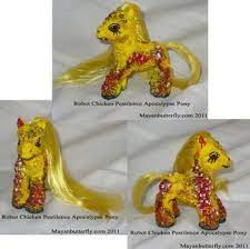 Pestilence Robot Chicken Apocalypse Custom Pony By Mayanbutterfly Pony Dinosaur Stuffed Animal Pluto The Dog