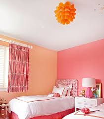 For a soft, welcoming glow on your bedroom walls, pick a warm, peachy, 'mediterranean' pink (with some terra cotta or burnt orange in it. Pink Dual Color Two Colour Combination For Bedroom Walls Bedroom Poster