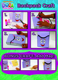 Turn A Cereal Box Into A Dora The Explorer Cute Storage Box For Kids Explorer Birthday Party Dora And Friends Birthday Party Crafts