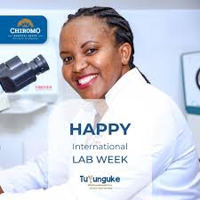 The Future is Lab! The Chiromo Hospital Group Family would like to  commemorate international lab week and celebrate all lab professionals  including our very own team, it is because of you that