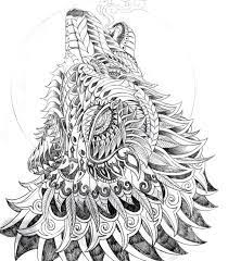 Here is our collection of top wolf coloring pages to print for your kids. Wolf Mandala Coloring Page Novocom Top