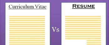 Difference Between Cv And Resume With Comparison Chart Key Differences