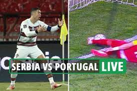 Portugal's defence strives to withstand serbia's enterprising attack. 2 Dqa2p2ymk6qm