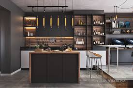 Although those materials are different, they always make an excellent result an industrial kitchen is such a realistic style with unique industrial elements. How To Design Industrial Style Bachelor Pads 4 Examples Industrial Style Kitchen Industrial Kitchen Design Kitchen Design Small