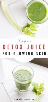 Detox Juice That Will Make Your Skin Glow That Tastes Good Too Oh Happy Joy Recipe Skin Detox Juice Detox Juice Juice For Skin