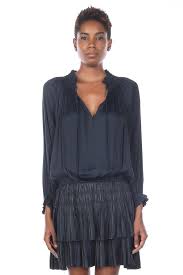 Valentina Long Sleeve Dress Current Air Tiered Dress Long Sleeve Dress Dresses