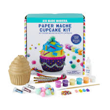 Every set comes with 30 cupcake wrappers and 30 cupcake toppers. Paper Mache Cupcake Kit Kids Made Modern Kid Made Modern