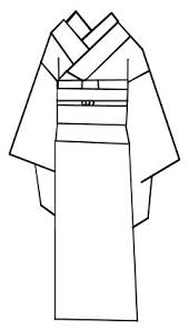 Black And White Kimono Clipart 5542093612 932247616f Jpg 241 421 Pixels Kimono Design Japanese Art Art For Kids