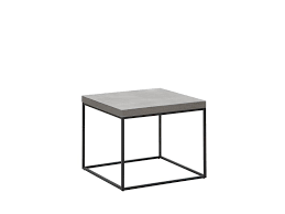 I'm calling it the arctic erosion coffee table. Side Table Concrete Effect With Black Jacno