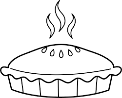 Apple Pie Clip Art Black And White Baked Apple Pie Apple Pie Pie Drawing