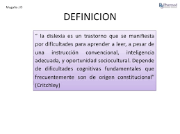 Concepto y significado de dislexia: Dislexia