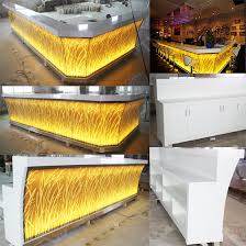 Because corian® solid surface is nonporous, stains do not penetrate the surface. Corian Acrylic Solid Surface Led Light Illumunated Bar Counter Design For Sale Id 10326192 Buy China Bar Counter Led Lighted Bar Counter Led Bar Counter Ec21