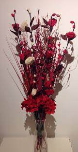 Same as real fresh chrysanthemum with high quality, can be conserved several years. Dried Artificial Flower Bouquets 85cm Tall Ready For A Vase Red Cream Buy Online In Martinique At Martinique Desertcart Com Productid 51340146