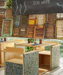 Built From Recycled Materials Ijen Is Indonesia S First Zero Waste Restaurant Recycled Decor Recycle Design Restaurant Interior Design
