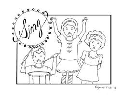 Comes with an angel coloring page, award certificates, lesson, christmas ornament, stand up cutouts, and more. Praising The Lord Coloring Pages