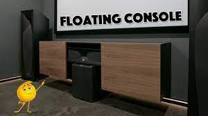 All of our stereo cabinets ship for free. Modern Floating Media Console Free Plans Youtube